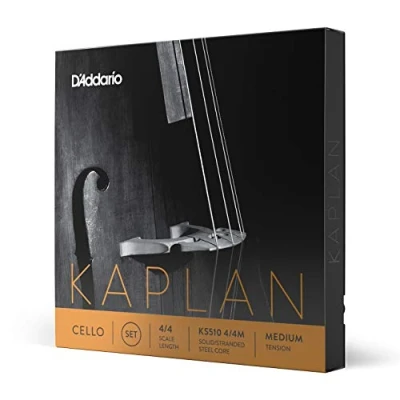 Imagen de D&#039;Addario Kaplan 4/4 Scale Medium Tension Cello String Set