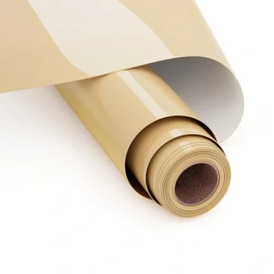 Imagen de Vinilo Textil Termoadhesivo,Color Carne HTV Película de 30 x 365 cm Rollo Transferencia Calor Vinilo, Termoadhesivo para Cricut y Silhouette Cameo