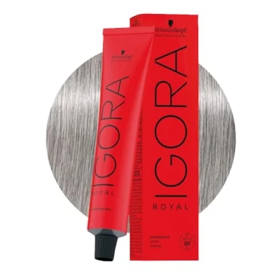 Imagen de Schwarzkopf Professional Igora Royal Highlifts Coloración permanente 60 ml 9.5 22 Pale Blue