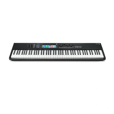 Imagen de Novation Launchkey 88 [MK3] Teclado MIDI de primera calidad con teclas, perfecto para crear música expresiva (en negro)