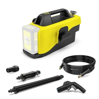 Imagen de Kärcher Mobile Outdoor Cleaner OC 6 18 (presión Media 24 Bar, Manguera Flexible de 4 m, sin batería y Cargador rápido), Color Amarillo