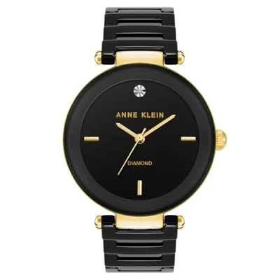 Imagen de ANNE KLEIN Reloj de Vestir AK/1018BKBK, Negro