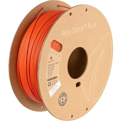 Imagen de Polymaker PolyTerra PLA Muted Series 1.75mm 1kg Rojo