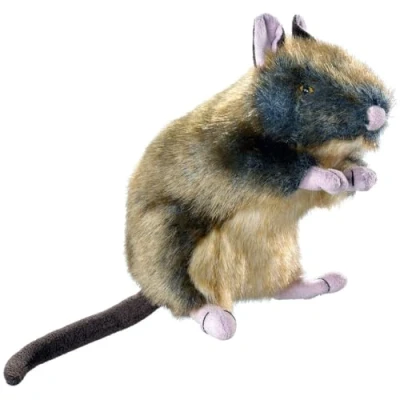 Imagen de HUNTER Wildlife 44538 Juguete para Perro, Rata, Talla M
