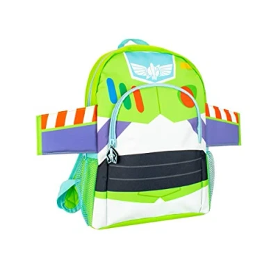 Imagen de Disney niños Mochila Toy Story Buzz Lightyear Verde, Talla única, para niños, Taille unique,