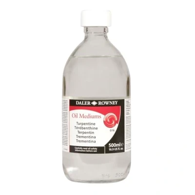 Imagen de Daler Rowney Disolvente Óleo Esencia Trementina FR.500Ml