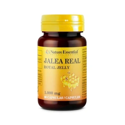 Imagen de Nature Essential Jalea Real 1000 mg Liofilizada 60 Cápsulas Contribuye al Rendimiento Físico y Combatir Fatiga Cansancio