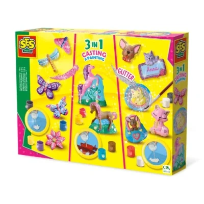 Imagen de SES Creative Moldeo y pintura 3 en 1, 01288