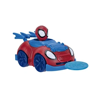 Imagen de Toy Partner Spidey Surtido de Vehiculos Lanza Discos (SNF0007), Niños unisex