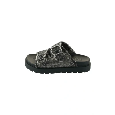 Imagen de Buffalo ARI Spark Sandalias planas, Mujer, Talla: 37, Black grey Zapatos