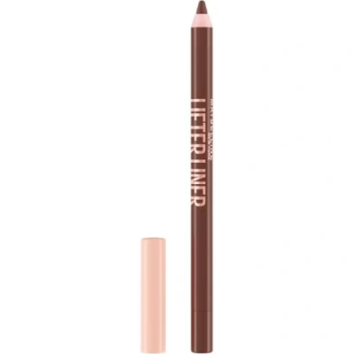 Imagen de Maybelline New York Lifter Liner, Delineador de labios con Ácido Hialurónico, Tono 01 Cross The Line