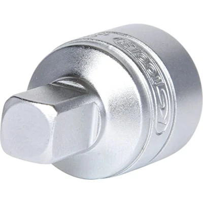 Imagen de KS TOOLS 150.1416 Piezas insertables de llave cubo DIN 3120, ISO 1174, ISO1174 8 Acero cromo vanadio cuadrado, Cuadrado interior magnético