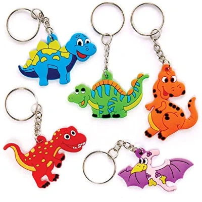 Imagen de Baker Ross FC958 Llaveros Dinosaurios Juego de 10, para niños