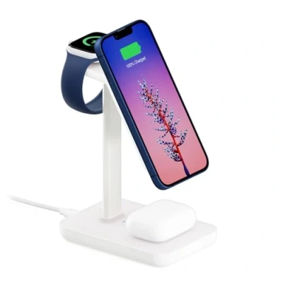 Imagen de Twelve South HiRise 3 Wireless Charging Stand white