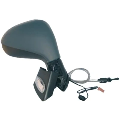 Imagen de Espejo retrovisor Prasco PG3207123P Premium derecha imprimado manual calefactable, con sensor de temperatura, Ajuste por cable, convexo