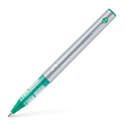 Imagen de Faber Castell 348504 Free Ink Roller 0,5 . Verde. Pack de 12.