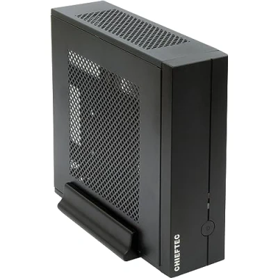 Imagen de Chieftec IX 01B OP Caja de Ordenador sobremesa (Mini ITX, 1 x 5.25, 2 2.5, x3.5), Negro