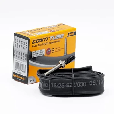 Imagen de Continental, 42 Mm Cámara Tour 28, 700c x 20 25 Supersonic, válvula Presta (Fina), Unisex Adulto, Other