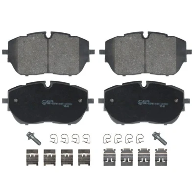 Imagen de FEBI BILSTEIN 116342 Juego de pastillas freno Eje delantero preparado para indicador desgaste con material fijación PEUGEOT: 508 II
