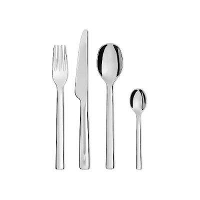 Imagen de Alessi Cutlery Set Ovale REB09S24 24 Piece by Ronan &amp; Erwan Bouroullec