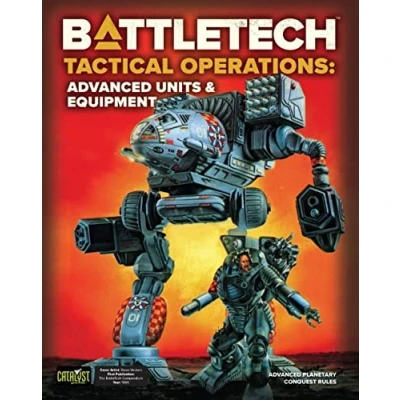 Imagen de Catalyst Game Labs BattleTech Tactical Operations Units &amp; Equipment Advanced Planetary Conquest Rules Book, Multicolor, Small/Medium (83530)