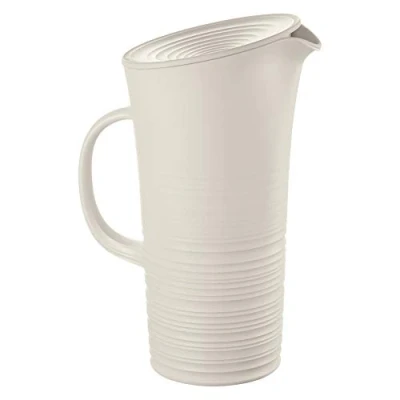 Imagen de Guzzini Tierra Jarra con Tapa, Bianco, 01