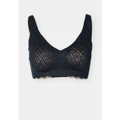 Imagen de sloggi Mujer Zero Feel Bliss Soft Bra, Negro, S Grande