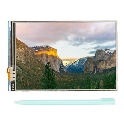 Imagen de Garsent Pantalla de Frambuesa, Monitor HDMI táctil LCD TFT 480x320 3,5 Pulgadas para .