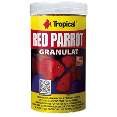 Imagen de Red Parrot GRANULAT 250ml / 100g Alimento Que Potencia el Color para Parrots