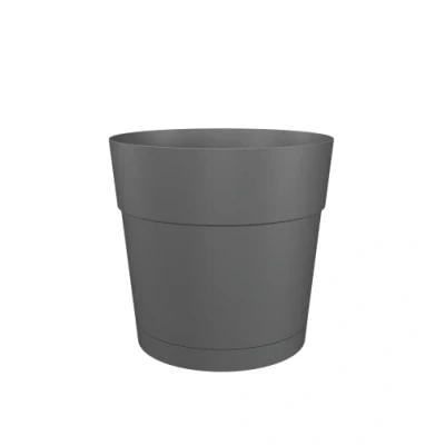 Imagen de Artevasi Capri Maceta Ancha, Reserva de Agua, plástico, Color Blanco, 40 cm