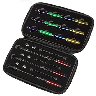 Imagen de JRC Kurve Slim Indicadores Negro 3 Set Columpio de pesca