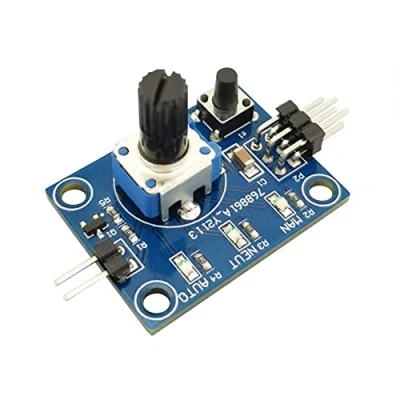 Imagen de Probador de motor servo DC 5V, comprobador control velocidad consistencia ECS Indicador 3 engranajes manual/automático/controlador reinicio para RC helicóptero barco coche
