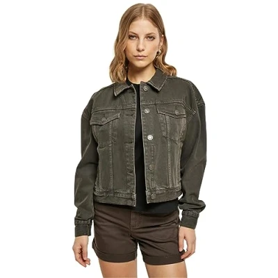 Imagen de Urban Classics Chaqueta vaquera, Mujer, Talla: 5XL, Brown