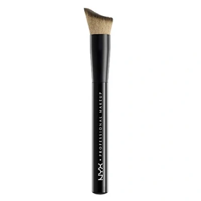 Imagen de NYX PROFESSIONAL MAKEUP brocha de maquillaje Total Contro Drop Foundation Brush 22 fibra