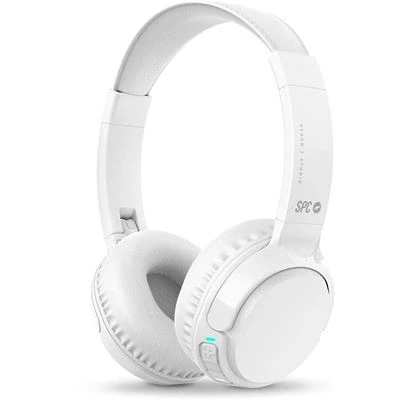 Imagen de Auriculares Inalámbricos Bluetooth Spc Heron 2 Studio, 50h Batería, Micrófono Y Plegable Blanco