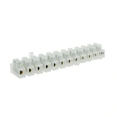Imagen de Electro DH Regleta de conexión 12 Elementos Intensidad 6A/15A 1.5 mm2 Color Blanco 10.777/1.5 8430552117369