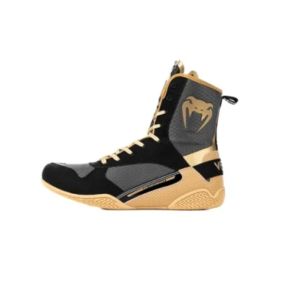 Imagen de Venum Elite Boxing Shoes, Zapatos de Boxeo Hombre, Negro Beige, 42 EU