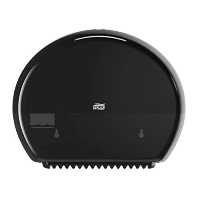 Imagen de Tork 55508 Dispensador mini de papel higiénico Jumbo Elevation / Sistema T2 Negro