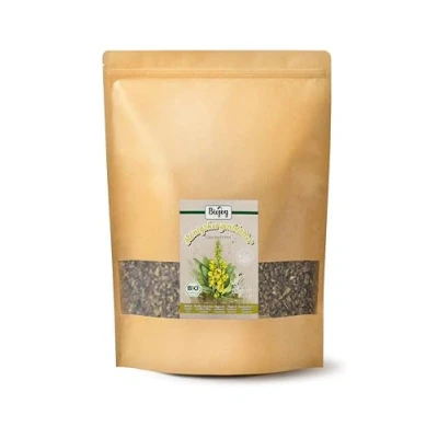 Imagen de Biojoy Hojas de Gordolobo BÍO (500 g), secadas y cortadas, ideal para Infusión (Verbascum tapsus)