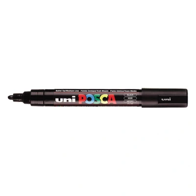 Imagen de Uni Ball Posca Marcador, 1.8 2.5 mm, color a negro, 833238)