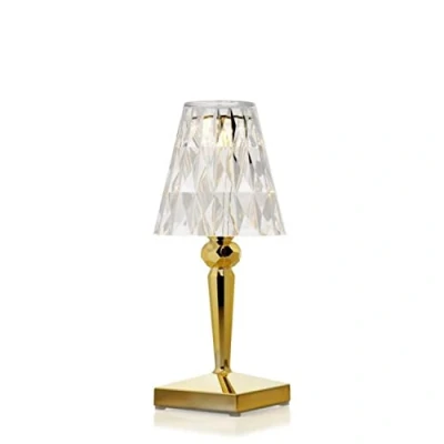 Imagen de Kartell Battery, Lámpara de mesa, Oro, Metalizado