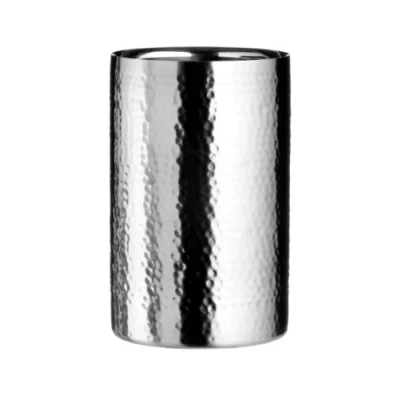 Imagen de Premier Housewares Enfriador de Botellas Vino y Cava, Acero Inoxidable, Efecto Martillado