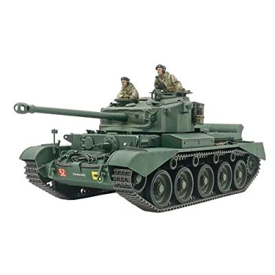 Imagen de Tamiya 35380 1:35 Brit. Tank Comet A34 Kit de plástico, Montaje, Reproducción Detallada
