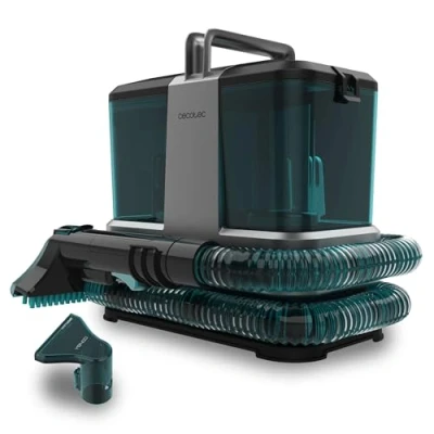 Imagen de Cecotec Limpiatapicerías con Cable Conga 2000 Carpet&amp;Spot Clean Compact. Aspirador de Tapicerías 330 W potencia, diseño compacto y depósitos 800 ml 500 ml.