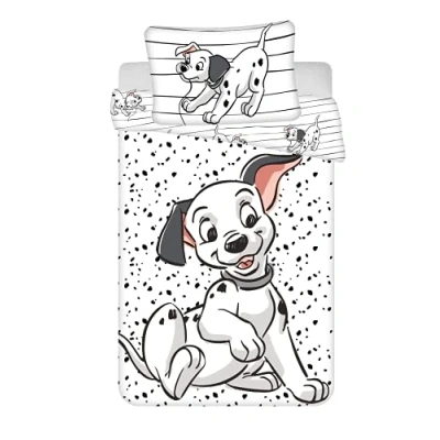 Imagen de Aptex Disney Bebé Vuelta Ropa de Cuna Set 101 Dálmata 100x135cm