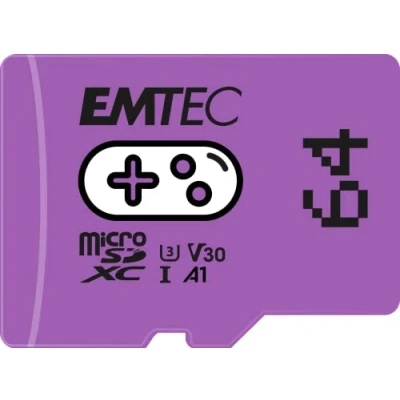 Imagen de Tarjeta Microsd Emtec 64gb Morado Nintendo Switch