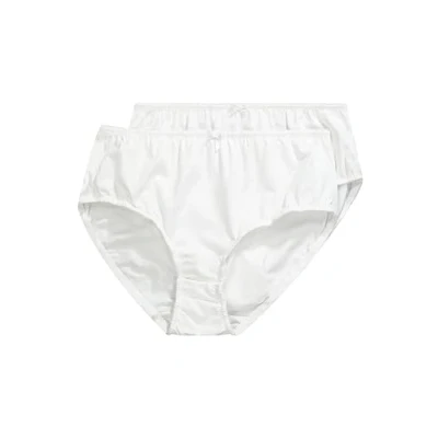 Imagen de Ulla Popken Slip, 2er Pack Culotte, Blanco (Weiss 20), 56 58 2 para Mujer