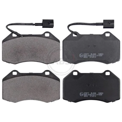 Imagen de A.B.S. 37877 Juego de pastillas freno con sensor desgaste incorporado ABARTH: 500 / 595 695 Hatchback, 500C 595C 695C Cabrio, Punto Evo