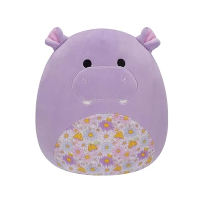 Imagen de Squishmallows Peluche Hanna el hipopótamo Morado 20 cm Squishmallow 2024 Original