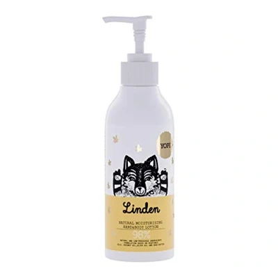 Imagen de YOPE Loción Manos y Cuerpo Manteca de karité Aceite coco oliva Extracto flor tilo Calmante Hidratante 98% Ingredientes naturales Vegan formula Linden 300ml